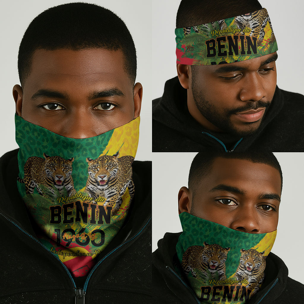 Benin August 1st 1960 Neck Gaiter Happy Independence Day