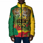 Personalised Benin August 1st 1960 Padded Jacket Happy Independence Day
