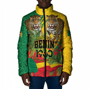 Personalised Benin August 1st 1960 Padded Jacket Happy Independence Day