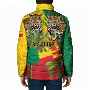 Personalised Benin August 1st 1960 Padded Jacket Happy Independence Day