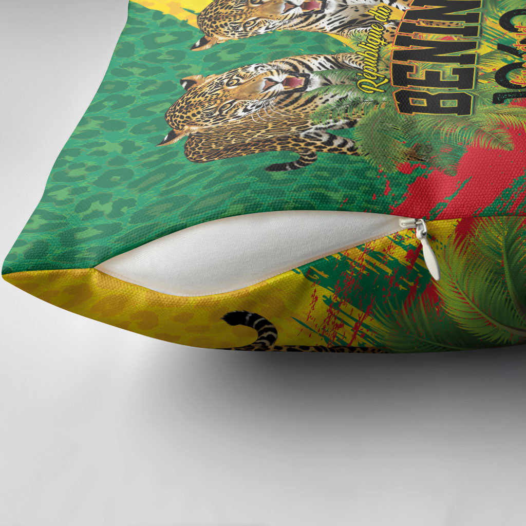 Benin August 1st 1960 Pillow Cover Happy Independence Day