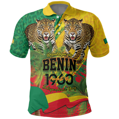 Personalised Benin August 1st 1960 Polo Shirt Happy Independence Day