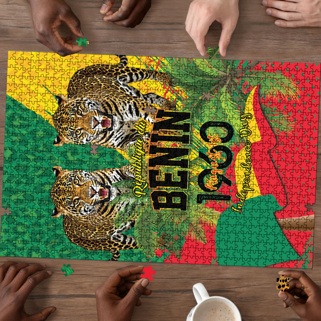 Benin August 1st 1960 Puzzle Happy Independence Day
