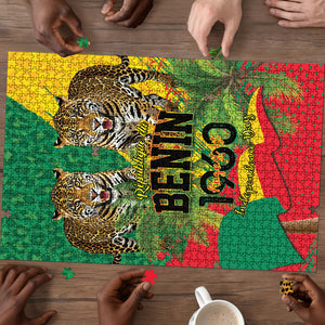 Benin August 1st 1960 Puzzle Happy Independence Day
