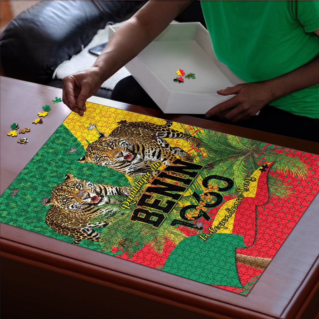 Benin August 1st 1960 Puzzle Happy Independence Day
