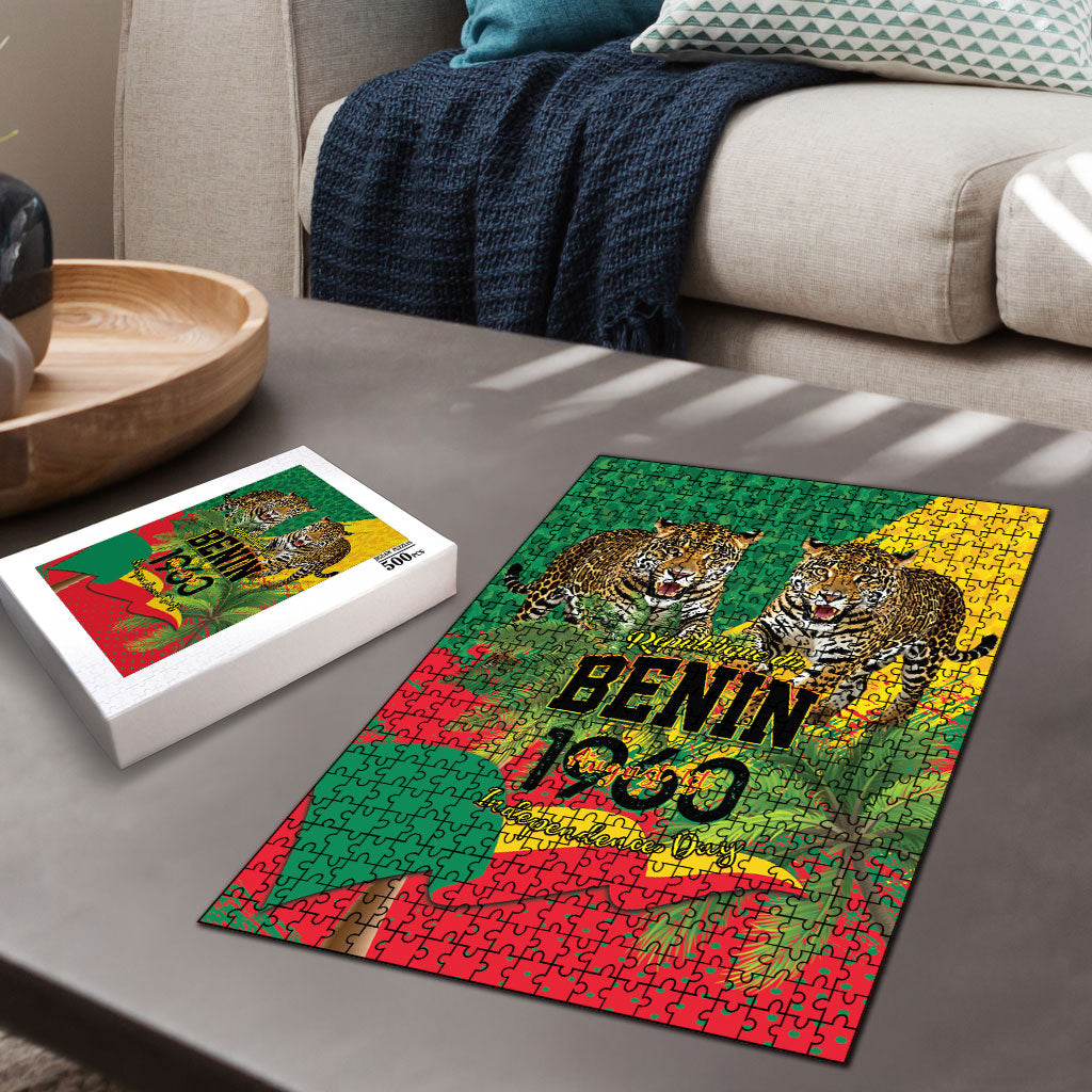 Benin August 1st 1960 Puzzle Happy Independence Day