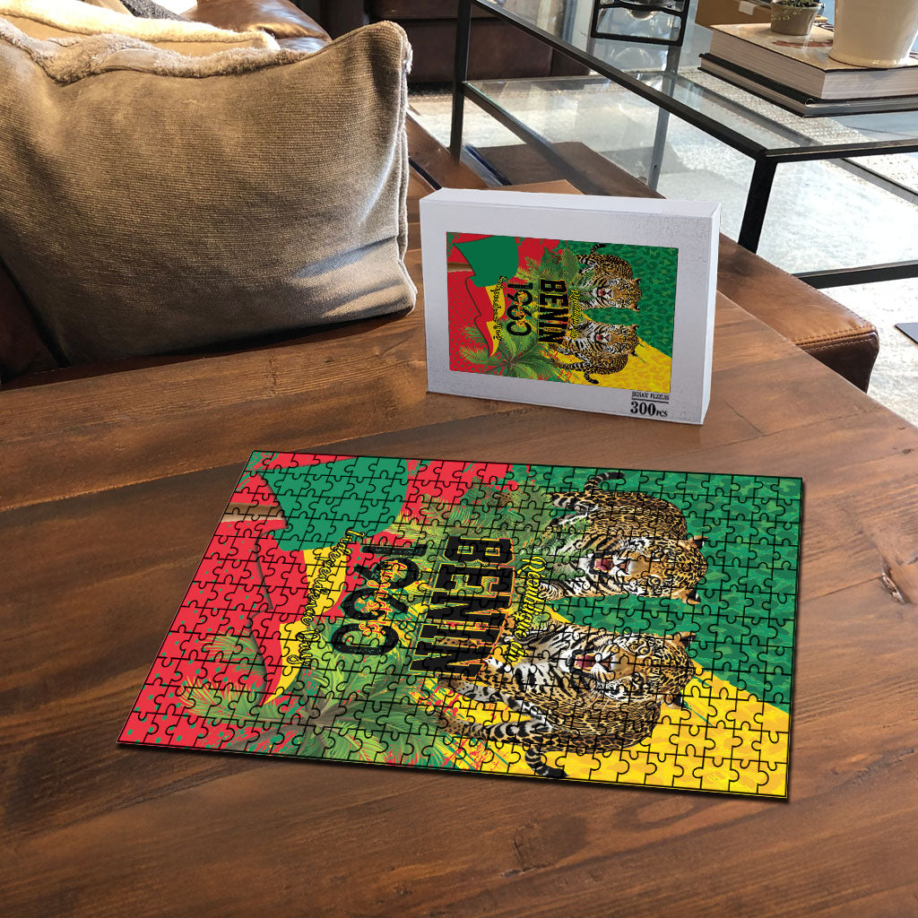Benin August 1st 1960 Puzzle Happy Independence Day