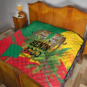 Benin August 1st 1960 Quilt Happy Independence Day