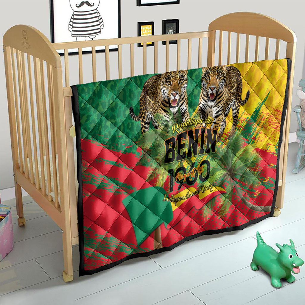 Benin August 1st 1960 Quilt Happy Independence Day