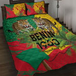 Benin August 1st 1960 Quilt Bed Set Happy Independence Day