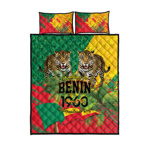 Benin August 1st 1960 Quilt Bed Set Happy Independence Day