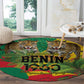 Benin August 1st 1960 Round Carpet Happy Independence Day