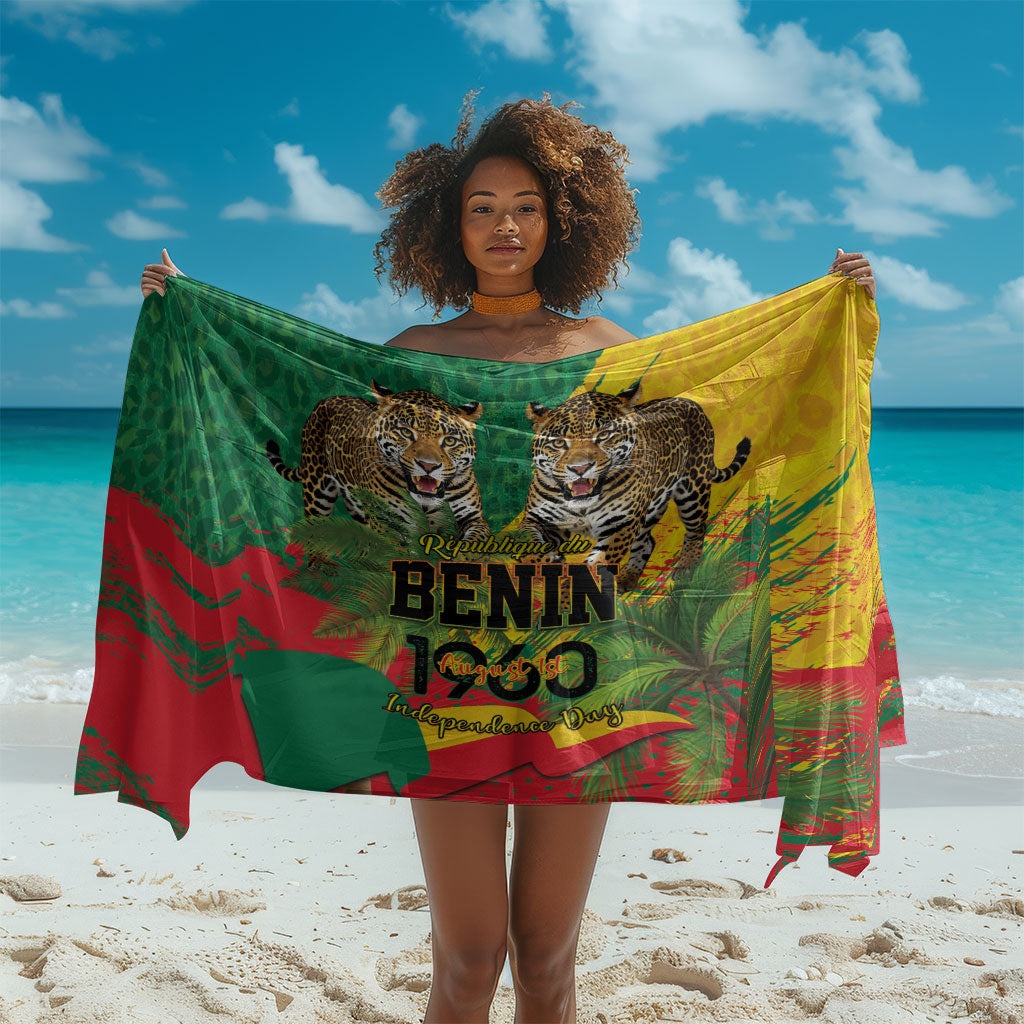 Benin August 1st 1960 Sarong Happy Independence Day