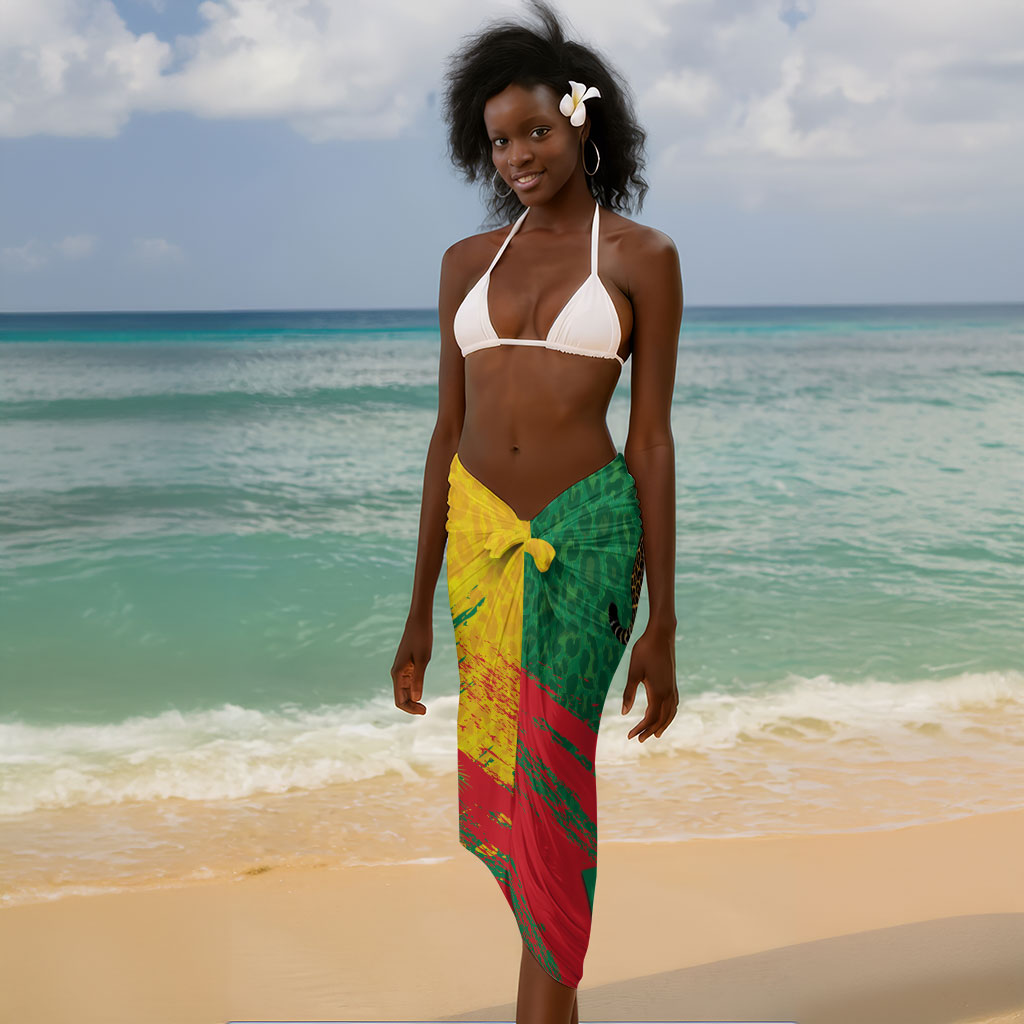 Benin August 1st 1960 Sarong Happy Independence Day