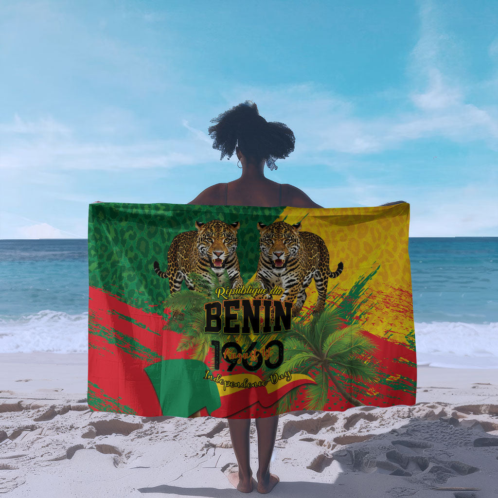 Benin August 1st 1960 Sarong Happy Independence Day