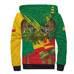 Personalised Benin August 1st 1960 Sherpa Hoodie Happy Independence Day