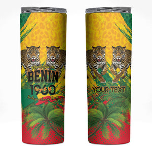 Personalised Benin August 1st 1960 Skinny Tumbler Happy Independence Day