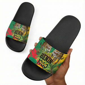 Benin August 1st 1960 Slide Sandals Happy Independence Day