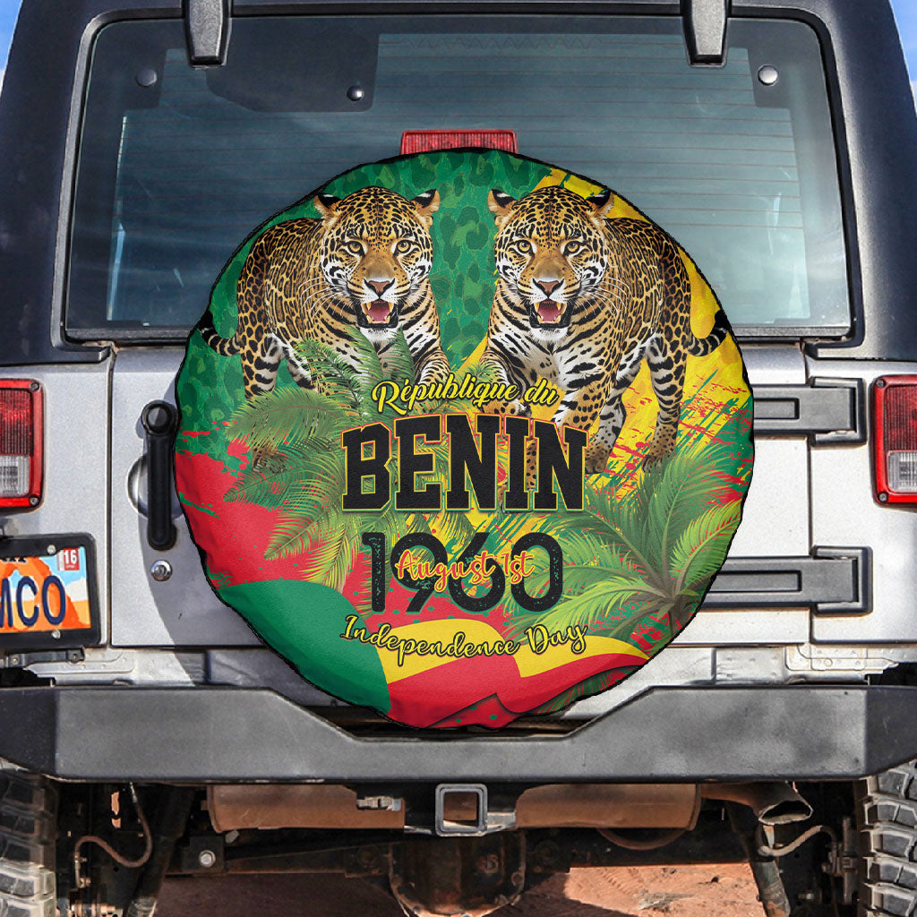 Benin August 1st 1960 Spare Tire Cover Happy Independence Day