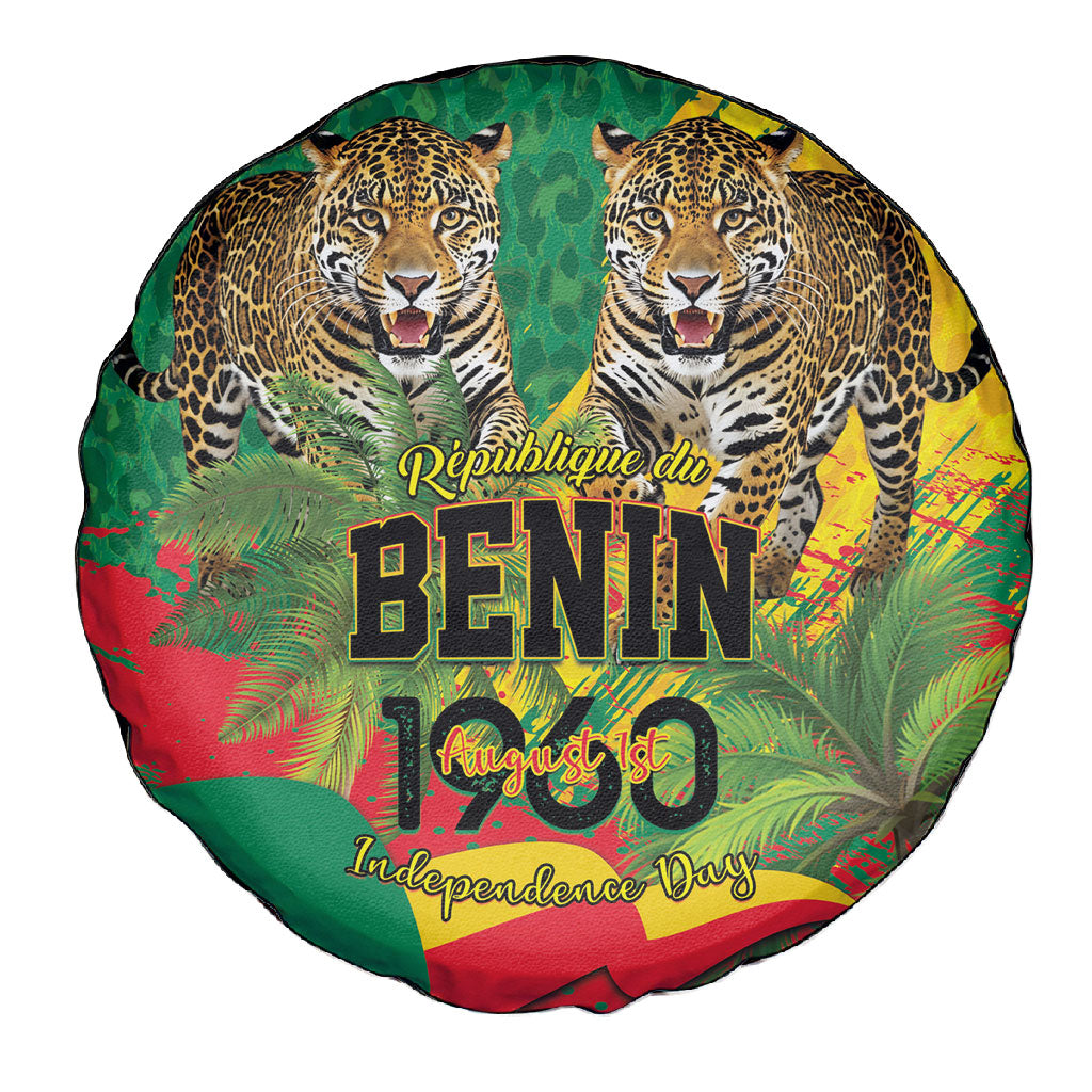 Benin August 1st 1960 Spare Tire Cover Happy Independence Day