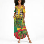 Personalised Benin August 1st 1960 Summer Maxi Dress Happy Independence Day