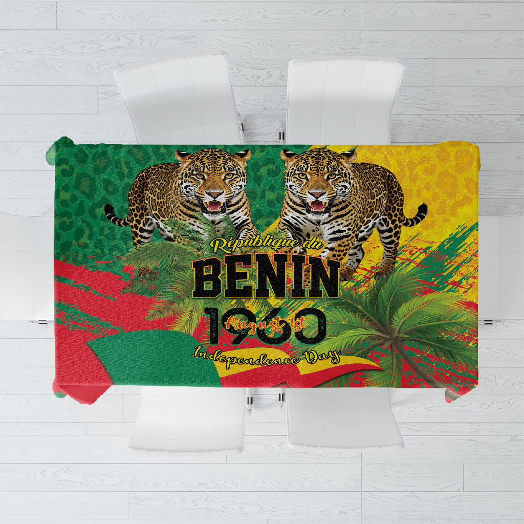Benin August 1st 1960 Tablecloth Happy Independence Day
