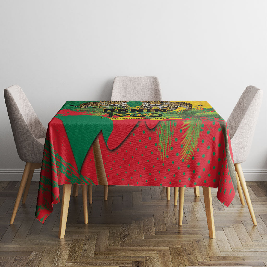 Benin August 1st 1960 Tablecloth Happy Independence Day