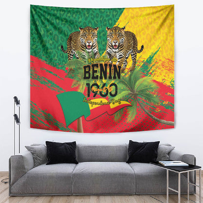 Benin August 1st 1960 Tapestry Happy Independence Day