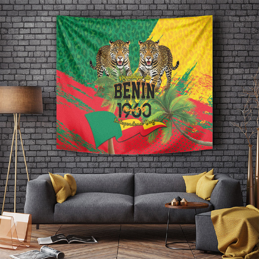 Benin August 1st 1960 Tapestry Happy Independence Day