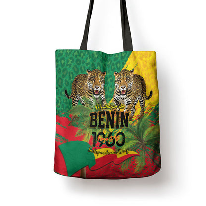 Benin August 1st 1960 Tote Bag Happy Independence Day