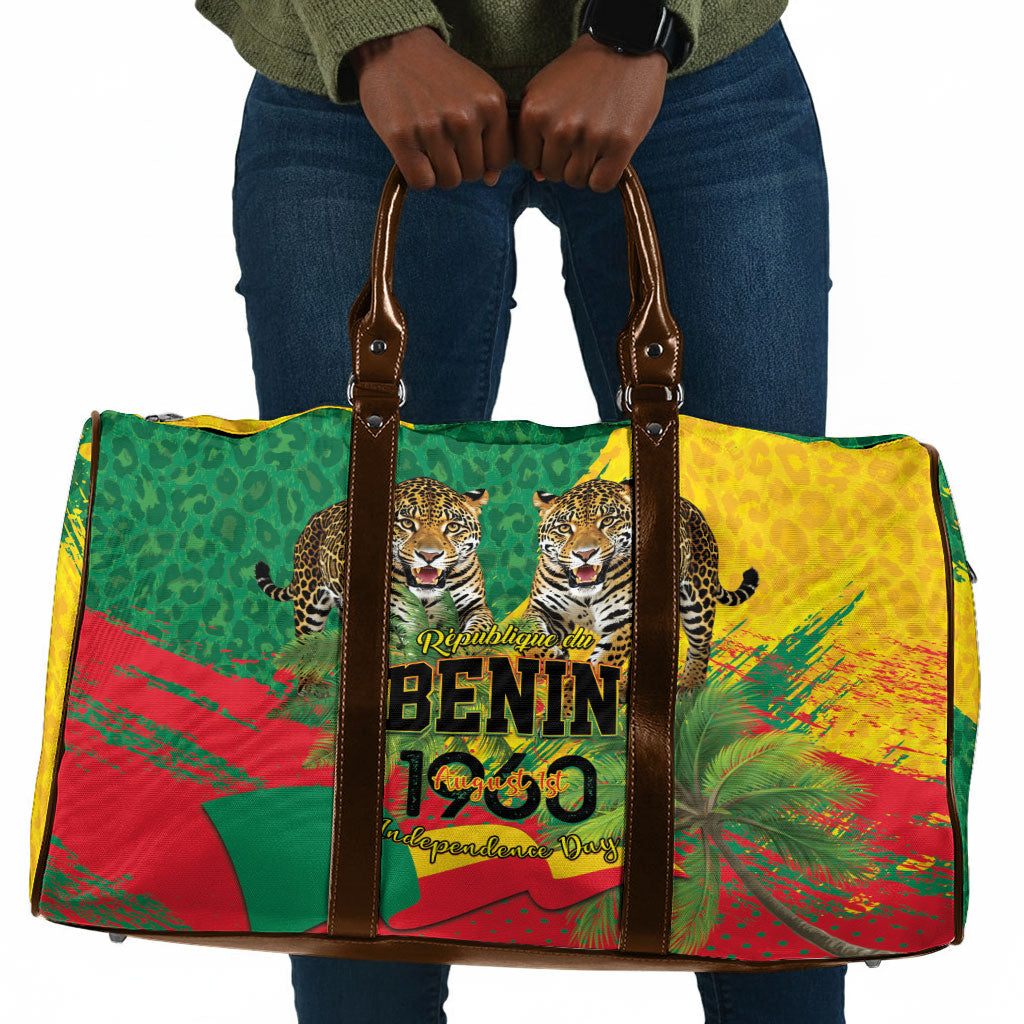 Benin August 1st 1960 Travel Bag Happy Independence Day