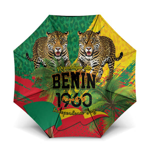Benin August 1st 1960 Umbrella Happy Independence Day