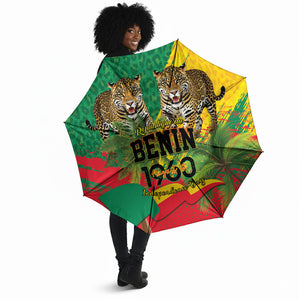 Benin August 1st 1960 Umbrella Happy Independence Day