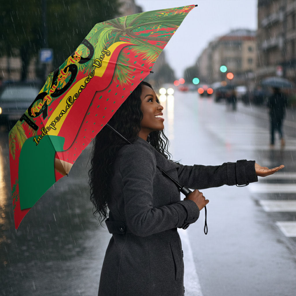 Benin August 1st 1960 Umbrella Happy Independence Day