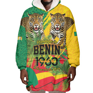 Personalised Benin August 1st 1960 Wearable Blanket Hoodie Happy Independence Day