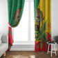Benin August 1st 1960 Window Curtain Happy Independence Day