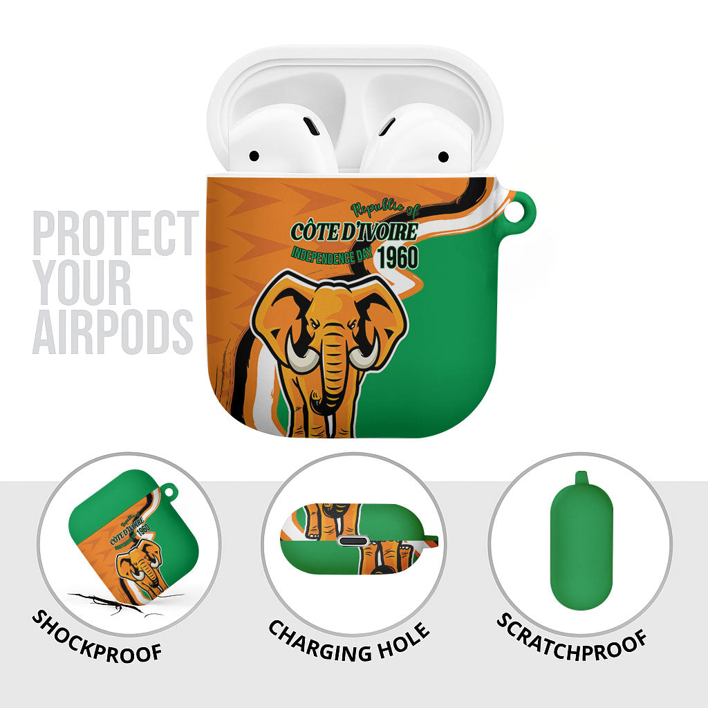 Ivory Coast August 7th 1960 AirPods Case Happy Independence Day