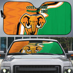 Ivory Coast August 7th 1960 Auto Sun Shade Happy Independence Day
