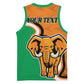 Personalised Ivory Coast August 7th 1960 Basketball Jersey Happy Independence Day