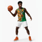 Personalised Ivory Coast August 7th 1960 Basketball Jersey Happy Independence Day