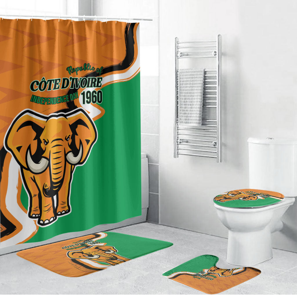 Ivory Coast August 7th 1960 Bathroom Set Happy Independence Day