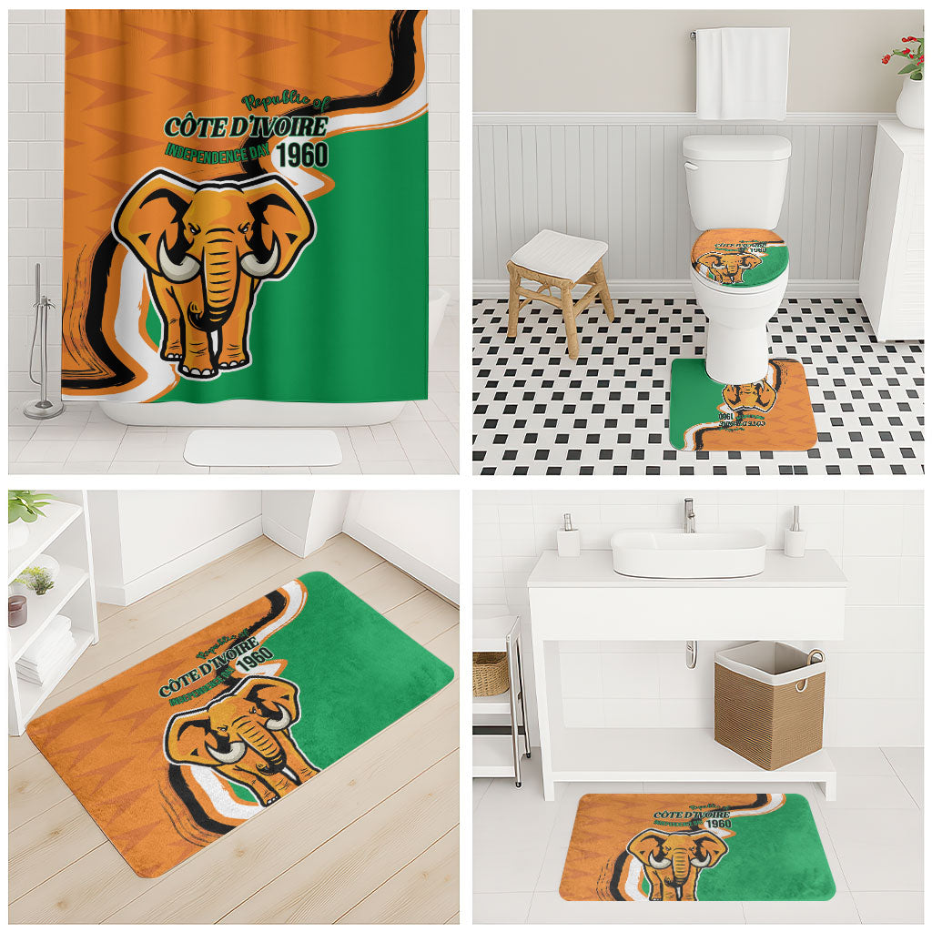Ivory Coast August 7th 1960 Bathroom Set Happy Independence Day