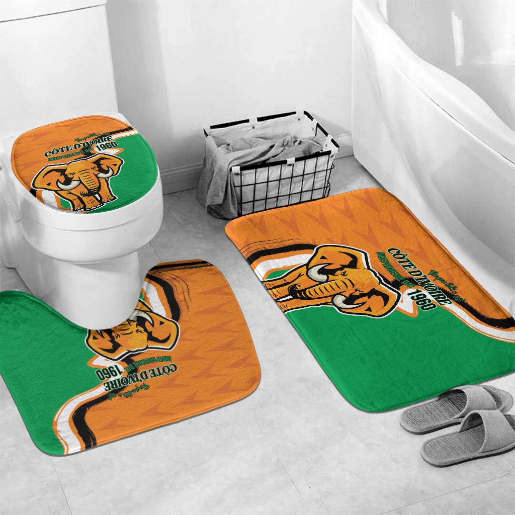 Ivory Coast August 7th 1960 Bathroom Set Happy Independence Day