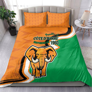 Ivory Coast August 7th 1960 Bedding Set Happy Independence Day