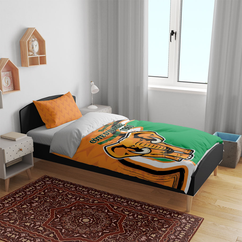 Ivory Coast August 7th 1960 Bedding Set Happy Independence Day