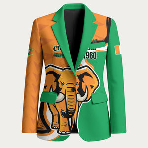 Personalised Ivory Coast August 7th 1960 Blazer Happy Independence Day
