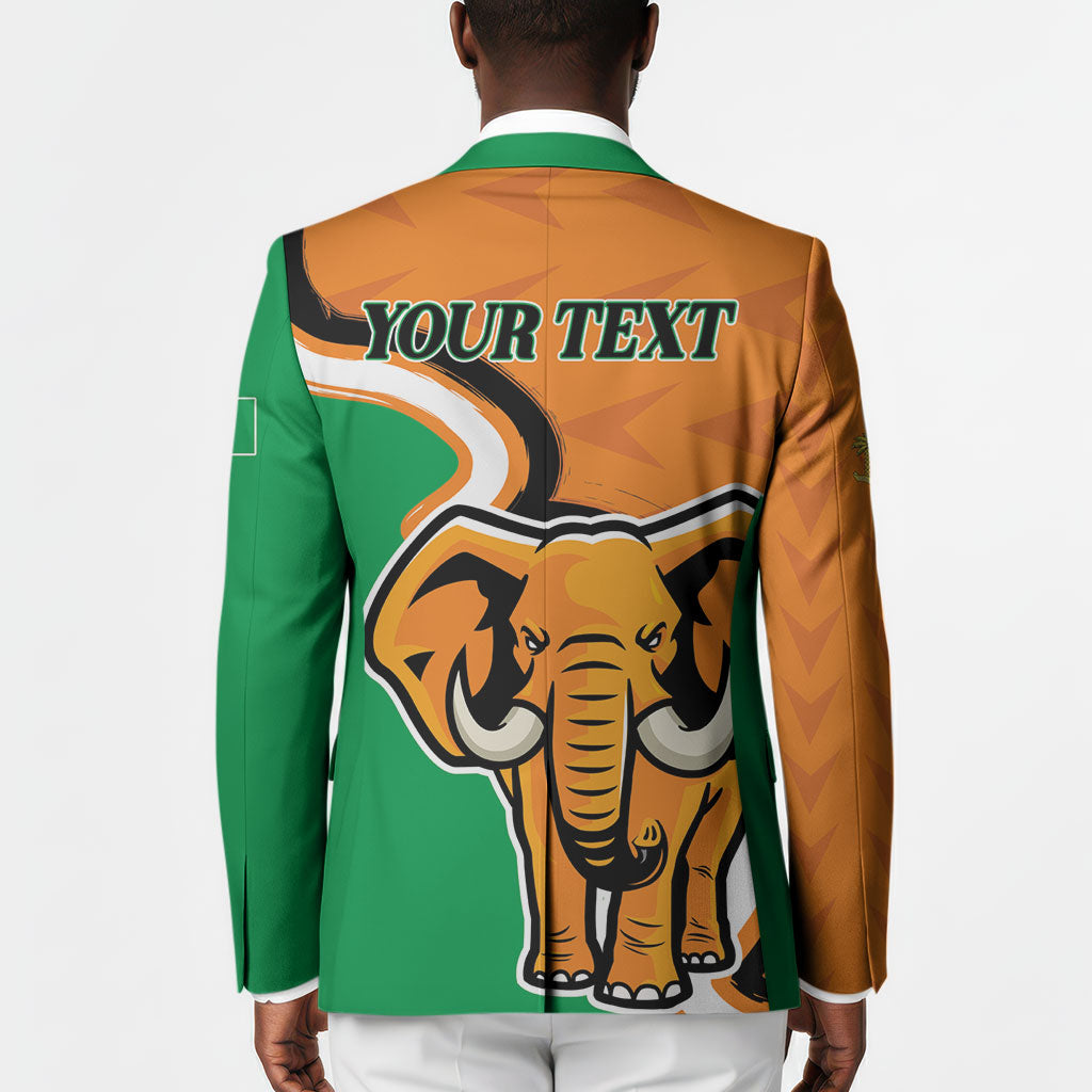 Personalised Ivory Coast August 7th 1960 Blazer Happy Independence Day