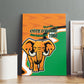 Ivory Coast August 7th 1960 Canvas Wall Art Happy Independence Day