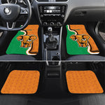 Personalised Ivory Coast August 7th 1960 Car Mats Happy Independence Day