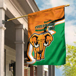 Ivory Coast August 7th 1960 Garden Flag Happy Independence Day